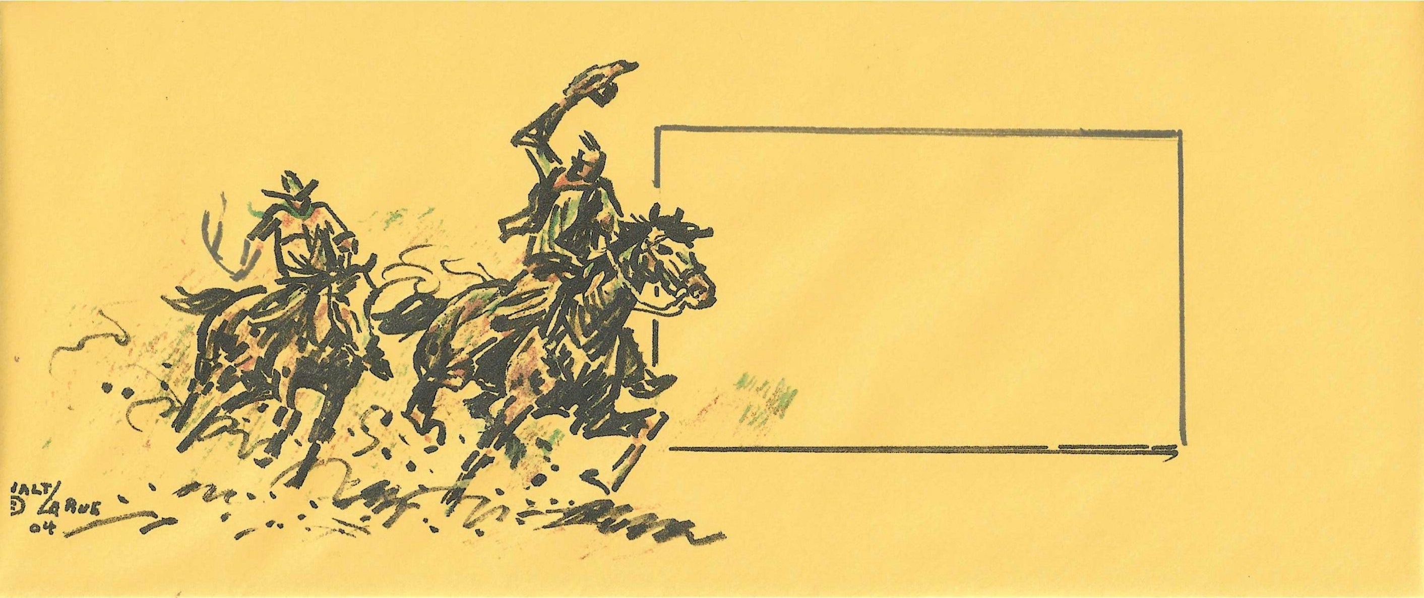 7 pack variety of horse riding envelopes