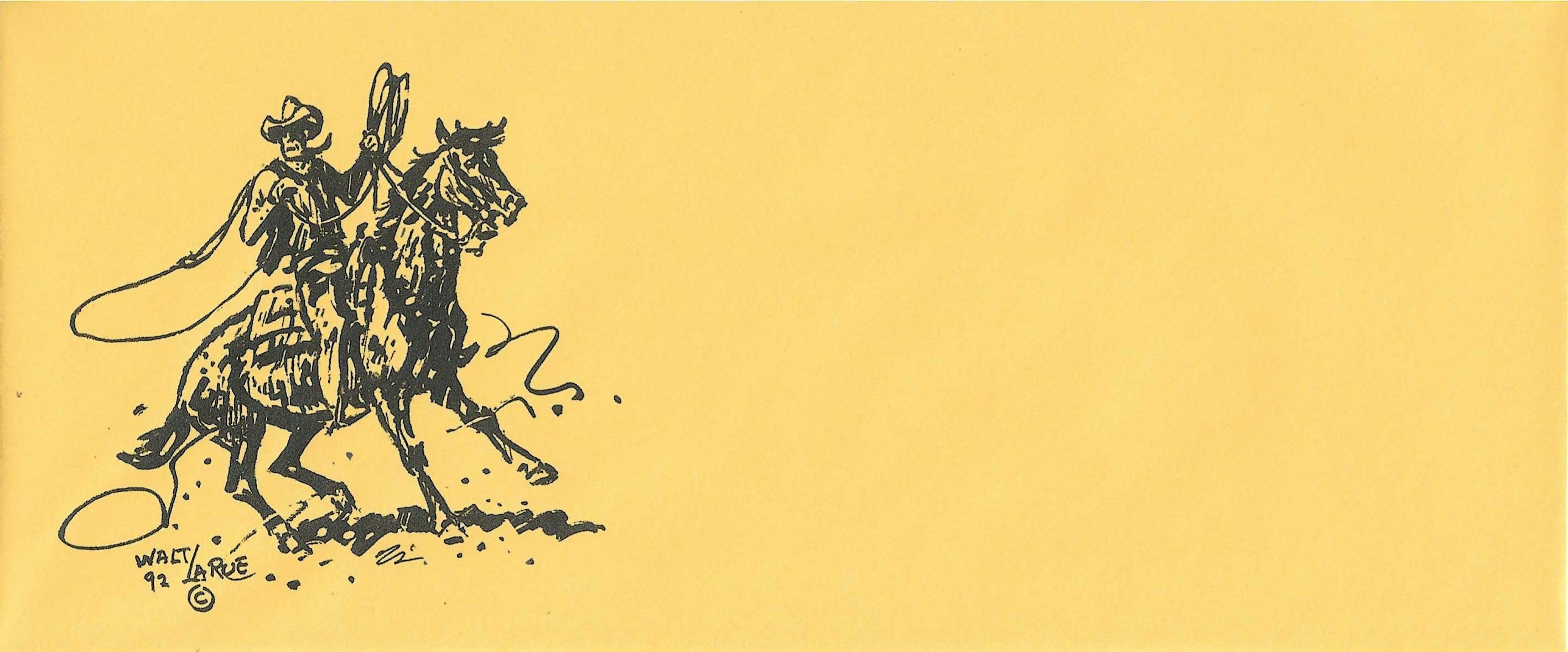 7 pack variety of horse riding envelopes